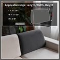 thumbnail image 2 of Sectional Couch Covers Wear Stretch Sofa Covers Washable Soft Couch Cushion Covers Slip Furniture Protector Sofa Slipcovers for Pets( Pieces Seaters+ Chaise Dark ), 2 of 7