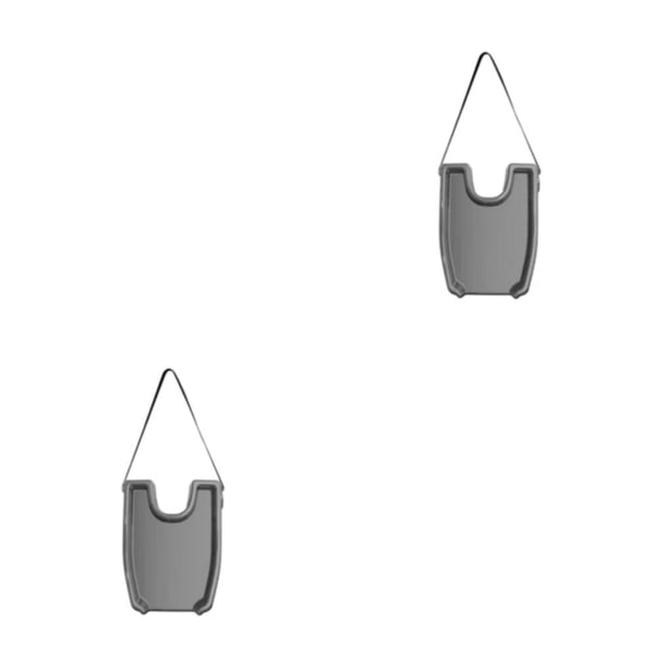 Seitruly Bandeja de de cabello liviana y portátil para un fácil de cabello Bandeja de de retrolavado Fregadero P7023-grey P7023-gris 2piezas