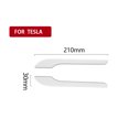 thumbnail image 4 of Ndcxsfigh Pegatinas Protectoras para Manija Puerta Coche Antiarañazos para Tesla Model 3 Y 2021 Color Blanco 4 Uds., 4 of 9