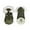 Army Green, variant on Pet Coat With Harness - Winter Jacket for With Hood and Warm Reflective Outerwear for Indoor Outdoor Use