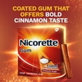 thumbnail image 5 of Nicorette Nicotine Gum to Stop Smoking, 2Mg, Cinnamon Surge Flavor - 20 Count, 5 of 13