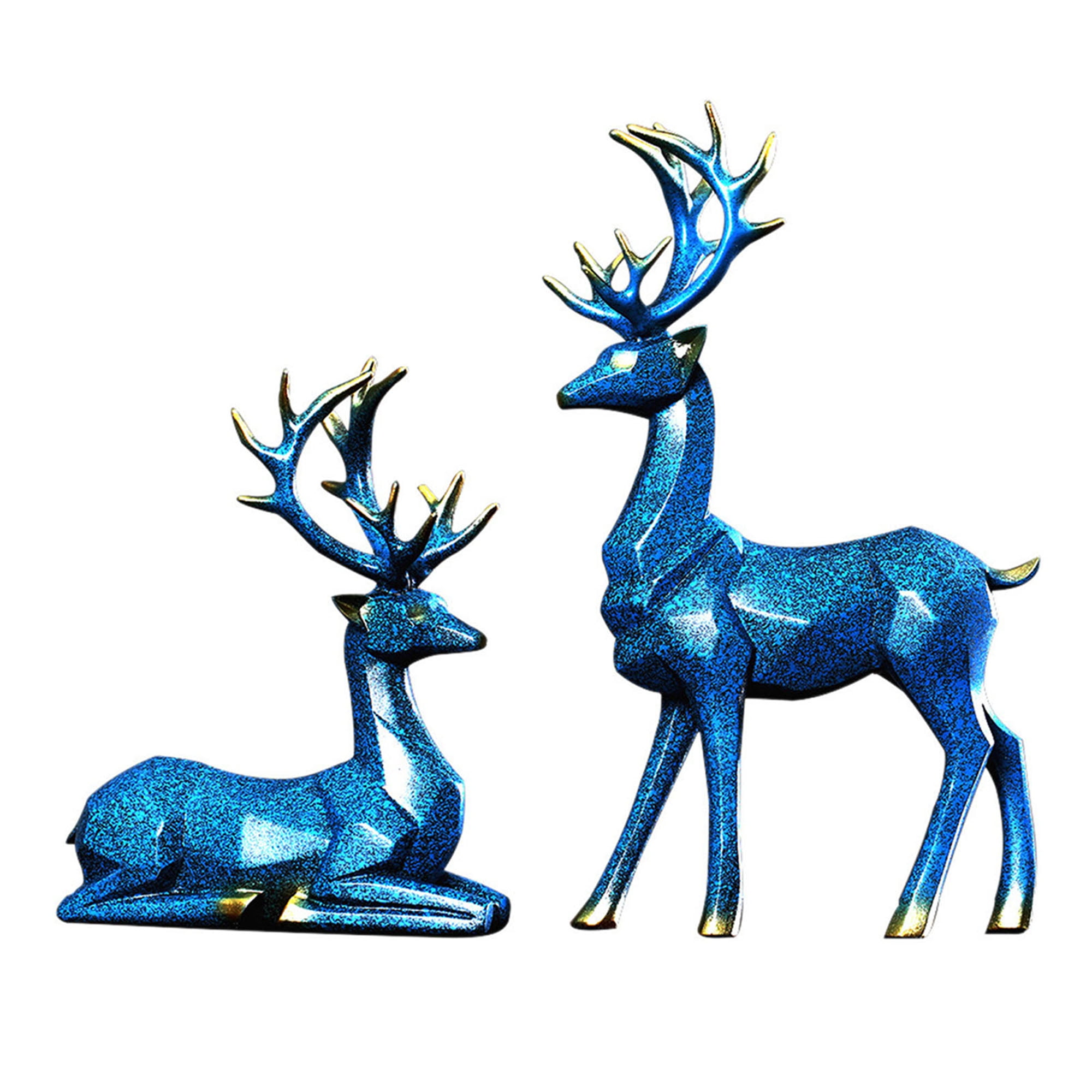 Crystal Deer Parten Engarved Paperweight Figurine Sculpture Party Mother's Gifts
