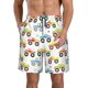 thumbnail image 1 of Fotbe Cartoon Monster Trucks Trajes de Baño Estampados para Hombre, Shorts de Verano de Secado Rápido, Ropa de Playa, Bañadores-Medium, 1 of 6