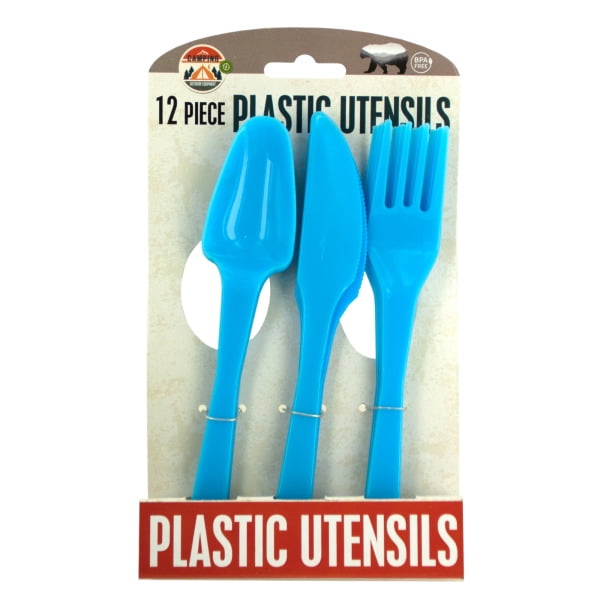 Reusable Plastic Utensils Set Set of 24