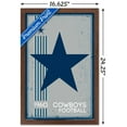 thumbnail image 3 of NFL Dallas Cowboys - Logo rétro 14, 3 of 5