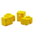 thumbnail image 4 of Funda de Silicona perfecl para V6 Bloque Calefactado Aluminio 20x16x12mm Impresora 3D Amarillo, 4 of 8