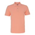 thumbnail image 2 of Asquith & Fox - Polo liso de manga corta Hombre/Caballero (Morado jaspeado), 2 of 3