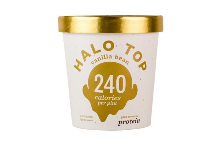 Halo Top Creamery Ice Cream, Multiple Flavors Available, Case of 8 Pints by Halo Top Creamery