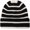 Black, variant on Y2k Beanie for Women Cat Crochet Hats Demon Beanies Stripes Hat Grunge Accessories Emo Slouchy Warm Knitted Hats