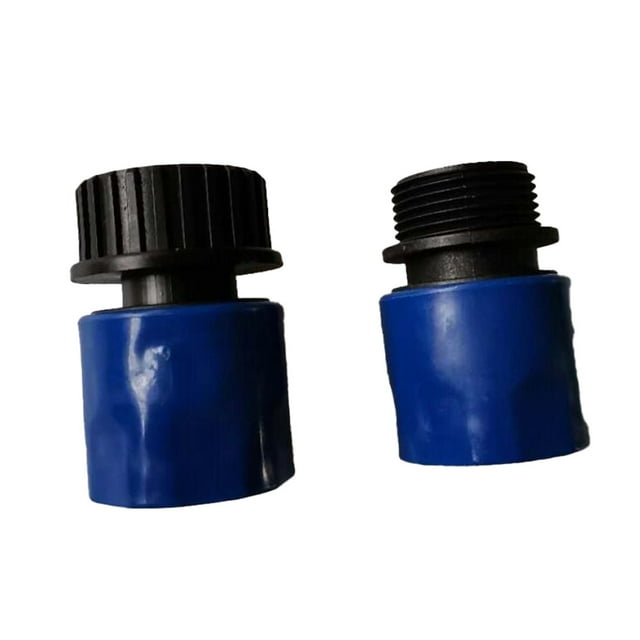Monstrate Adaptador de manguera, mano de obra multipropósito, conector de pulverización, accesorios para el hogar, dispositivo adaptador, herramienta de Jardín y Patio Azul Monstrate HA000019-00B