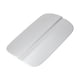 thumbnail image 1 of Tapa de la puerta del tanque de combustible para Audi A4 2017-2019, cubierta de la tapa del llenado de combustible, tipo clip No. 8W0809907, tono dorado claro, ABS, 1 of 1