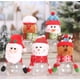 thumbnail image 3 of Caja de plástico bonita para tarros de dulces de Navidad, adornos navideños, botella dulce de Papá Noel, regalos para niños, muñecos de Navidad, decoraciones de almacenamiento de dulces, 3 of 4