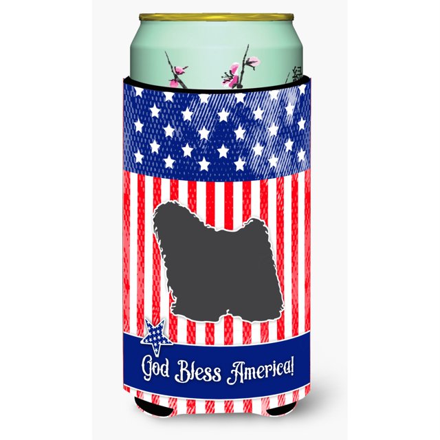 Caroline's Treasures USA Patriotic Puli Tall Boy - Aislante para bebidas, multicolor Caroline's Treasures BB3363TBC