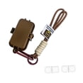 thumbnail image 1 of Caja de almacenamiento de tiza para billar, soporte para tiza de taco de billar, accesorios profesionales multiusos para snooker y billar, para juegos marrón, 1 of 8