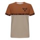 thumbnail image 5 of Camisas de Manga Larga para Hombres Imprimir Casual Cuello Redondo Blusa de Manga Corta, Camisas de Lino para Hombres, 5 of 9