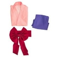 thumbnail image 6 of Elegant Purple Skirt with Bow Belt at Waist for Halloween Costume, 6 of 7