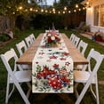 thumbnail image 6 of Huge Memorial Day Savings! Boovnll 4th of July Table Runner, 13x72" Stars Stripe Memorial Day Table Runner, Patriotic Table Runner for Patriotic Party Dining Table Decor, 4th of July Decorations, 6 of 7