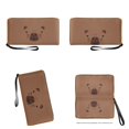 thumbnail image 4 of ZUXONGSY Cartoon Capybara Print Handbag with Matching Wallet for Women Lightweight Top Handle Satchel Top Handle Tote Bag Shoulder Bag with Cash Wallet for Excursions Hiking Shopping, 4 of 5