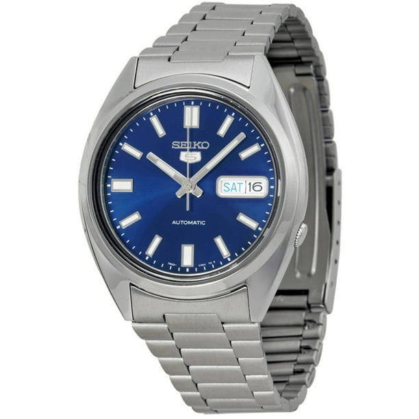 Seiko Men s 5 Automatic Blue Dial Watch