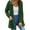 Green, variant on Lovskoo Womens Full Zip Up Hoodie Fuzzy Fleece Jacket Winter Long Sleeve Solid Color Knit Outerwear Double Pocket Hooded Cardigan Jacket Green