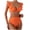 Orange, variant on Bikini Sets for Women Thong Bottoms Womens Swimsuits Two Piece Cute Bathing Suits for Women 2 Piece Swimsuit Tankini Plus Size Swimsuit for Women