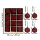 thumbnail image 3 of Bolas Decorativas Flocadas Bolas navideñas nevadas, juego de 12 adornos rojos para árbol y decoración de fiestas, 6 cm Rkxzt, 3 of 9