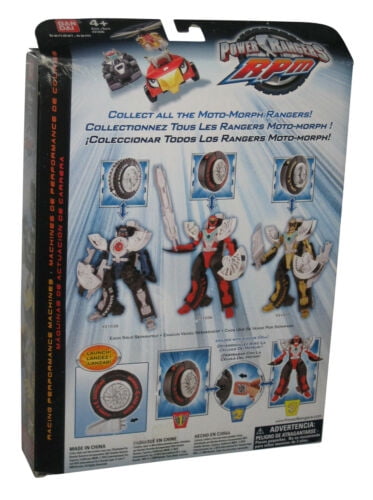 alquitrán Ofensa la nieve Power Ranger RPM (2009) Bandai Moto-Morph Gold Ranger Figure - Walmart.com