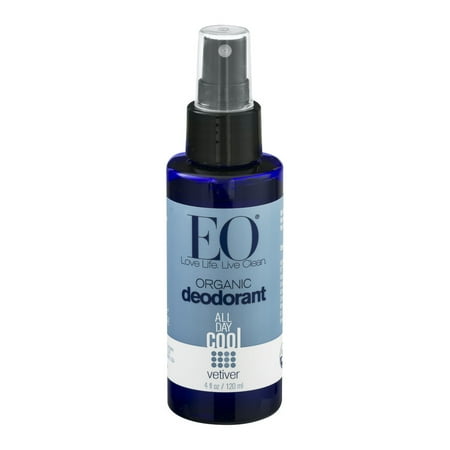 EO Organic All Day Cool Deodorant Vetiver, 4.0 FL OZ