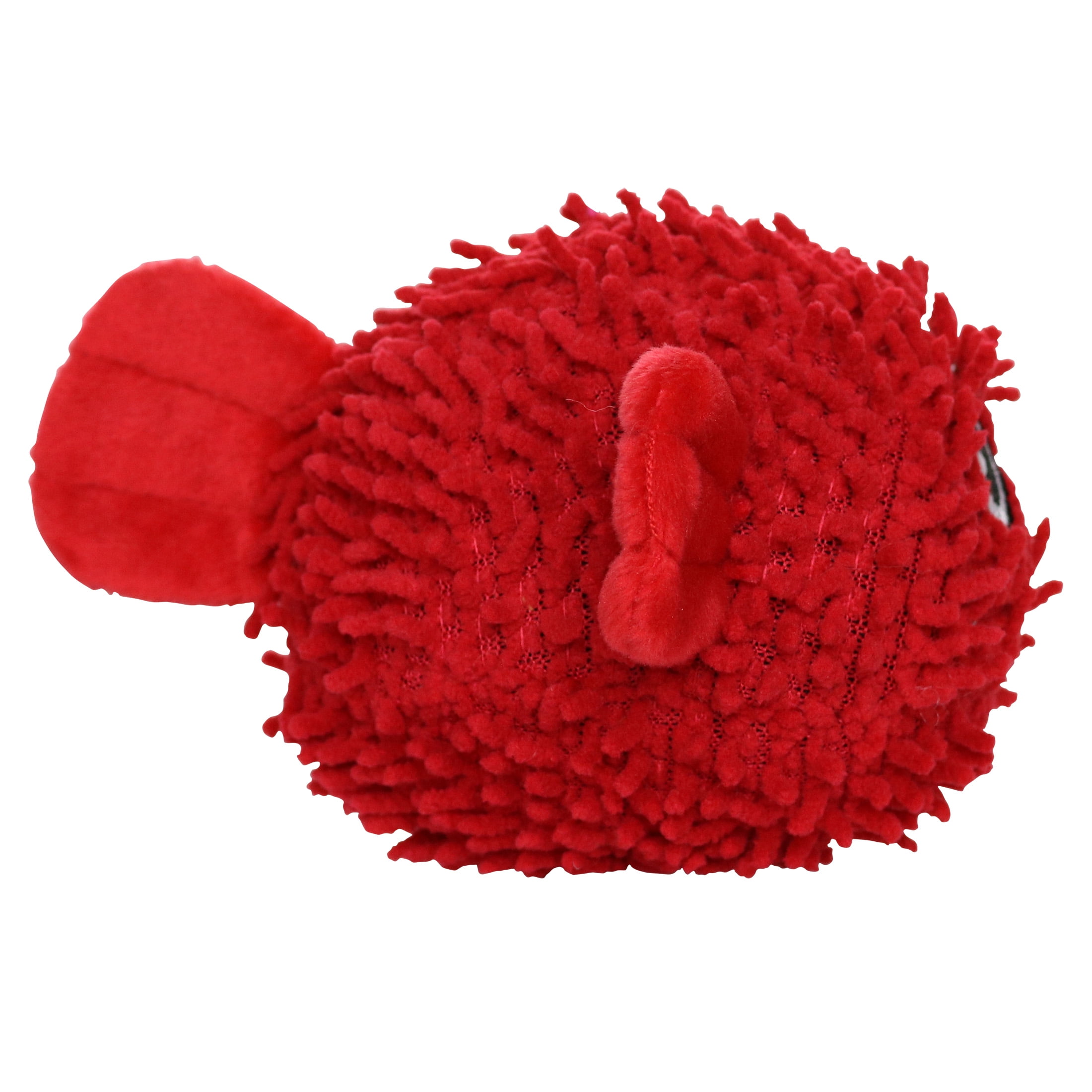 Mighty Jr Microfiber Ball Blowfish Durable Squeaky Dog Toy