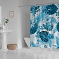thumbnail image 3 of FREEAMG Bath Curtains Shower Curtain Tropical Exotic Jungle Palm Leaves Bathroom Waterproof Machine Washable 60x72in, 3 of 6