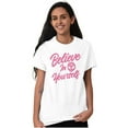 thumbnail image 4 of Cute Inspirational Motivation Alien Women's Plus Size Graphic Tee Brisco Brands 4X, 4 of 5