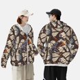 thumbnail image 6 of Sigee Vector Butterflies Print UPF50+ Men's Sun Protection Hoodie Shirt SPF UV Shirt Long Sleeve Fishing Outdoor Lightweight, S-3XL, 6 of 9