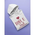 thumbnail image 3 of Love U Dad Hoodie Men -SPIdeals Designs, Male Large, 3 of 4