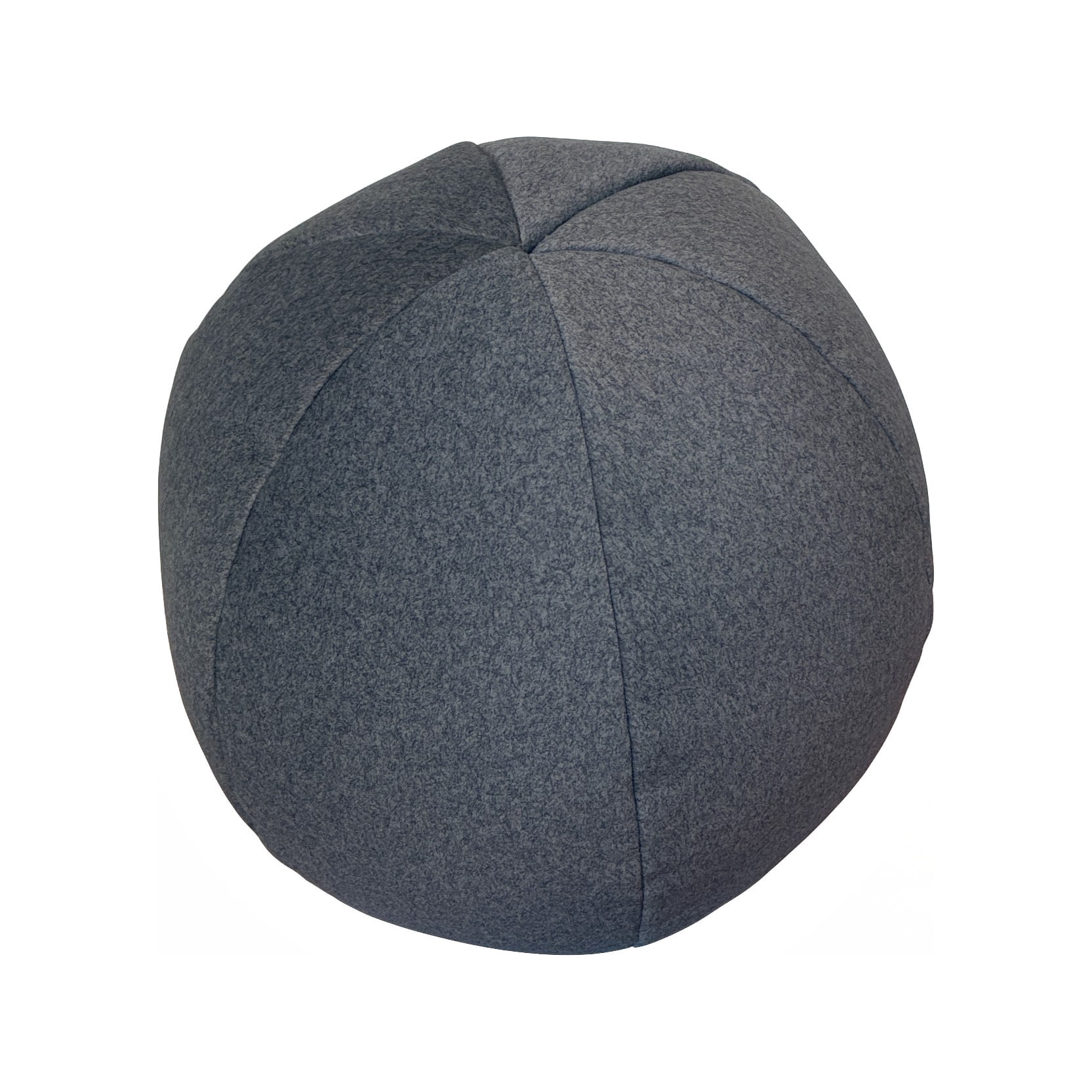 Qiviut Gray Round Pillow