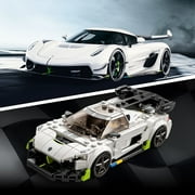 LEGO Speed Champions Koenigsegg Jesko 76900 White Racing Car Building Set