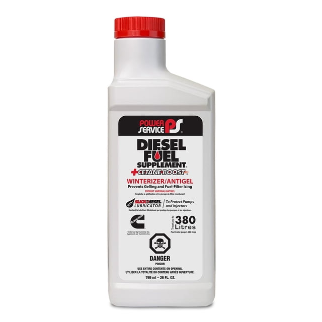 Diesel Fuel Supplement Anti-Gel Power Service 1026 750mL