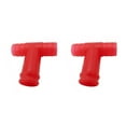 thumbnail image 2 of Transemion Drinking Snorkel Beverage Straw Stainless for Bar Party Entertainment Connector red 2Set, 2 of 6