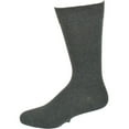 thumbnail image 3 of Sierra Socks Men's Dress Casual 3 Pair Pack Combed Cotton Crew Diamond Pattern Socks (US Shoe Size 8-12, Navy/Charcoal/Black), 3 of 11