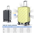 thumbnail image 6 of Haiem Cute Frog3 Luggage Cover Printed Suitcase Covers for Luggage Elastic Washable Suitcase Protector Fits 18-32 Inch Luggage-Large, 6 of 9