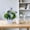 72#Blue, variant on Indoor Artificial Floral Potted Plant, Fence Shaped Pot Design, Maintenance-Free for Home Decor, Desktop Ornament, Office Display, Windowsill Decor and Indoor Space Decoration