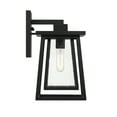 thumbnail image 5 of Denver 1-Light Outdoor Wall Lantern in Matte Black, 5 of 5