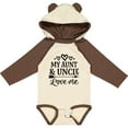 thumbnail image 3 of Inktastic My Aunt and Uncle Love Me Niece Boys or Girls Long Sleeve Baby Bodysuit, 3 of 5