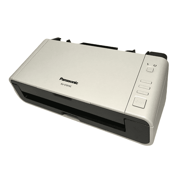 Restored Panasonic KV-S1015C Compact Desktop Document Scanner with USB 2.0 Interface, 600 dpi Optical Resolution – (Refurbished)