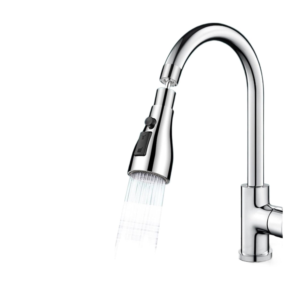Universal Rotatable Faucet Aerator Extender Plastic Splash Filter Faucet Bubbler Nozzle Robotic Arm Kitchen Bathroom Supplies ,Easy to Use