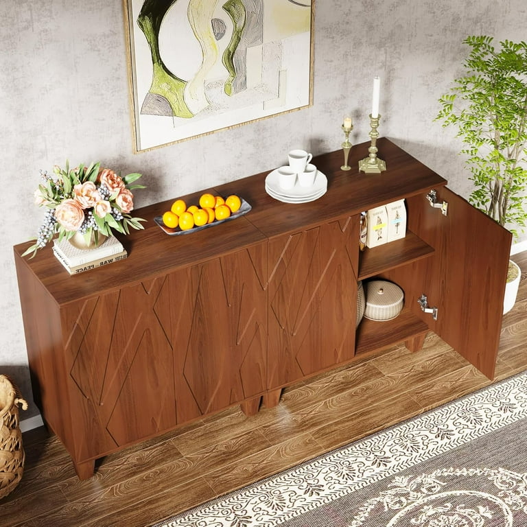 Retro walnut sideboard discount