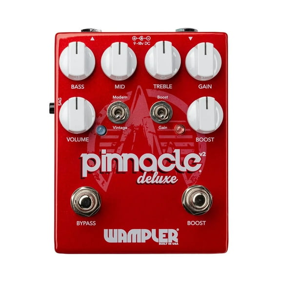 Wampler Pinnacle Deluxe v2 Distortion Pedal