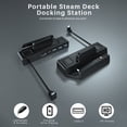 thumbnail image 4 of TV Docking Station for Steam Deck, RGEEK 5 in 1 Hub Stand Dock with 4K HDMI,3 USB3.0 Data Port, USB-C PD Charging for Steam Deck, 4 of 10