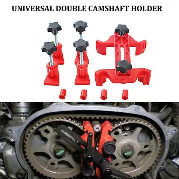 Pcs Universal Cam Camshaft Lock Holder Car Engine Timing Locking Tool Double/Single Camshaft Retainer Timing Belt Fix Changer