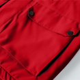 thumbnail image 5 of Color Block Jackets for Men Loose Casual Waterproof Windproof Warm Long Sleeve Jacket With Pockets And Detachable Hood Men's Fashion Warm Jackets, 5 of 5