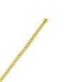 thumbnail image 3 of JewelStop 10k Yellow Gold Polished Finish 3.9mm Classic Miami Chain Necklace with Box Lock - 20", 3 of 5